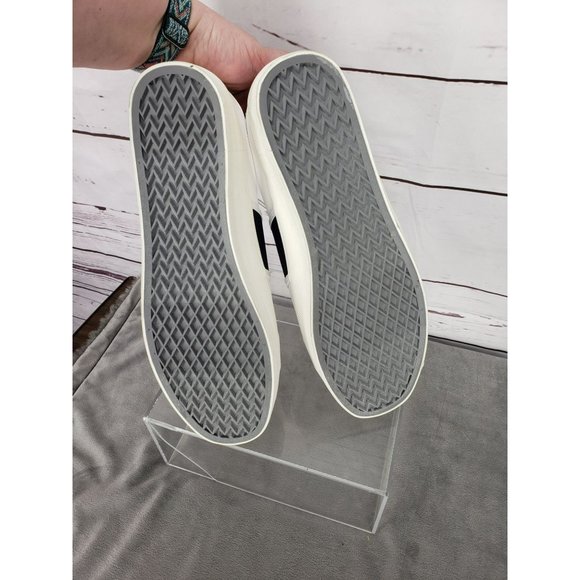 Chaps Hodge Ross Sneakers Shoes Cream White Navy Mens Size 10.5 10 1/2 - Picture 2 of 11